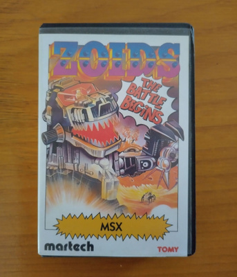 MSX Zoids The Battle Begins (Martech 1985)