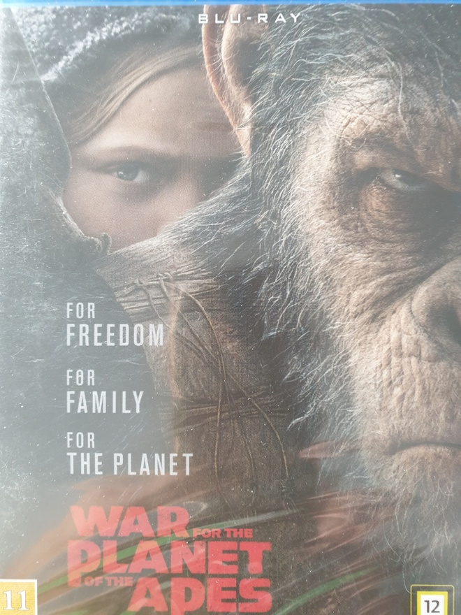 War For the Planet of the Apes BLU-RAY