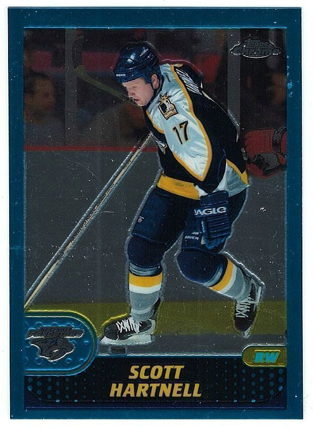 01-02 Topps Chrome #113 Scott Hartnell
