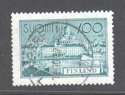M30 100mk helsinki kaunisleimaisena.