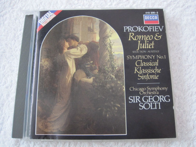 Prokofiev (CD) ROMEO & JULIET Sir George Solti