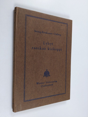 W. O. Renkonen : Lyhyt ranskan kielioppi