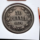 50 penniä 1871. SNY 320.1.1 - pikkukuva 1