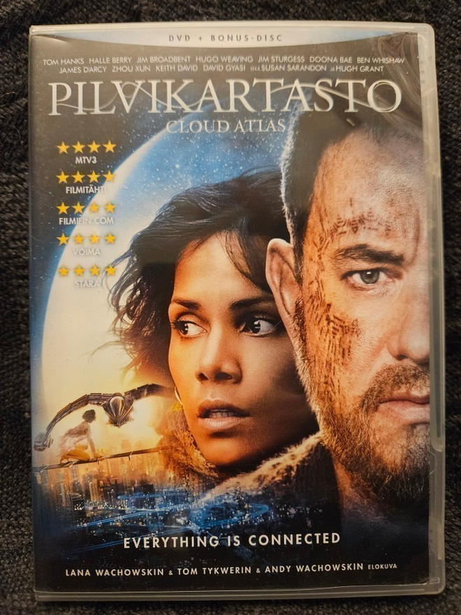 Pilvikartasto (2xDVD) Tom Hanks, Halle Berry