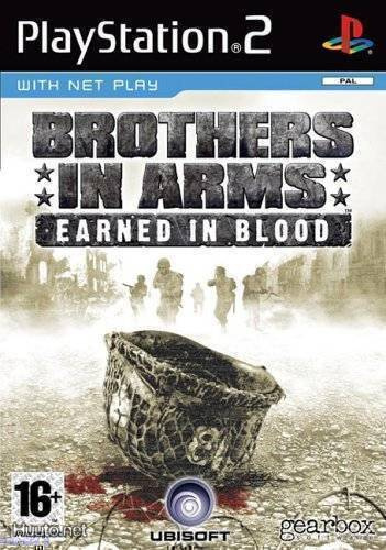 Brothers in Arms - Earned In Blood (PlayStation 2 -peli)
