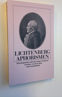 Georg Christoph Lichtenberg : Aphorismen - Herausgegeben ...