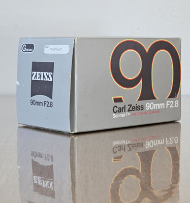 == Carl Zeiss Sonnar T* 90mm f/2,8 - Contax G