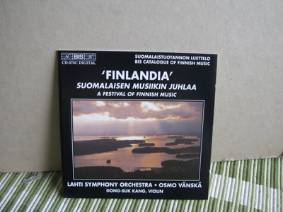 Finlandia-Suomalaisen musiikin juhlaa-Vänskä-D-S Kang cd
