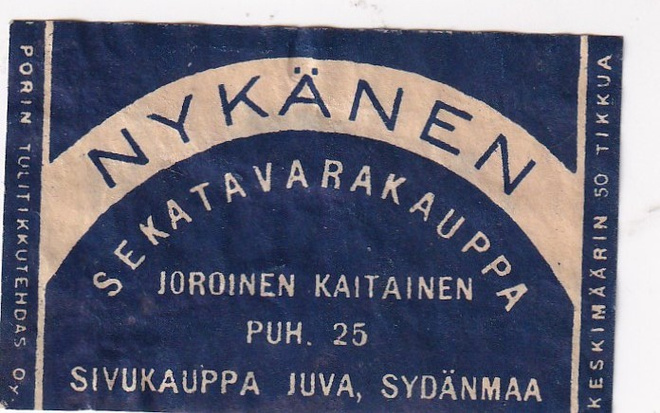 Joroinen, Kaitainen, Nykänen, 4/12