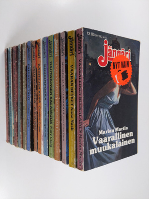 Jännäri-paketti nrot 1-14 (14 kirjaa) : Rakkautta murhan ...