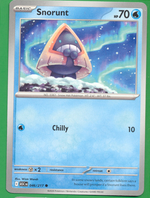 Pokémon Snorunt (ASC 046)