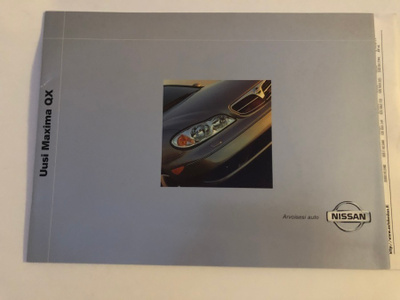 Myyntiesite - Nissan Maxima QX - 2000