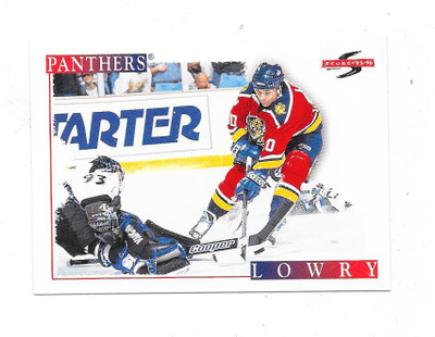 1995-96 Score #218 Dave Lowry , Florida Panthers