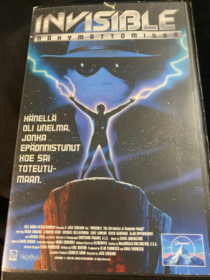 Invisible - Näkymättömissä VHS (Full Moon)