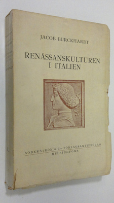 Jacob Burckhardt : Renässanskulturen i Italien