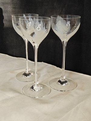 3 kpl Iittala Nana Mikko Karppanen sherrylasi