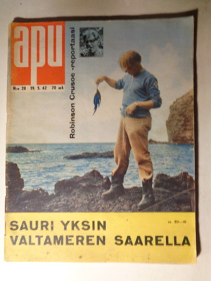 Apu lehti Nro 20/1962 (13.3)
