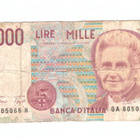 Italia 1000 Liira 1990 GA805066H - pikkukuva 1