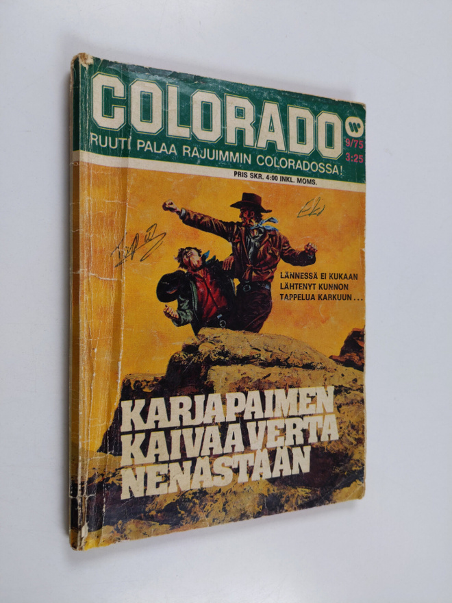 Ben Jefferson : Colorado 9/75 : Karjapaimen kaivaa verta ...