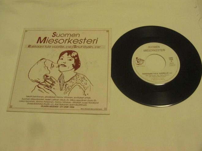 Suomen Miesorkesteri: Rakkaani tule vuorille 7" single