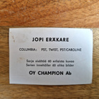 Champion Pop purkkakuva. Jope Eräkare - pikkukuva 2