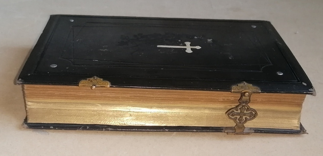 1877 hyvä. vanha suomalainen virsikirja /evankeliumikirja