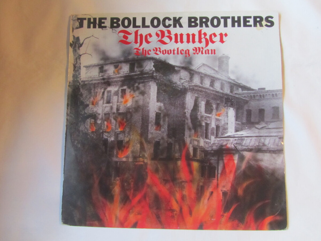The Bollock Brothers: The Bunker  12"single  1983