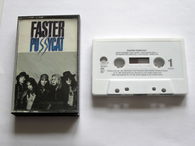 FASTER PUSSYCAT "1987" C-KASETTI