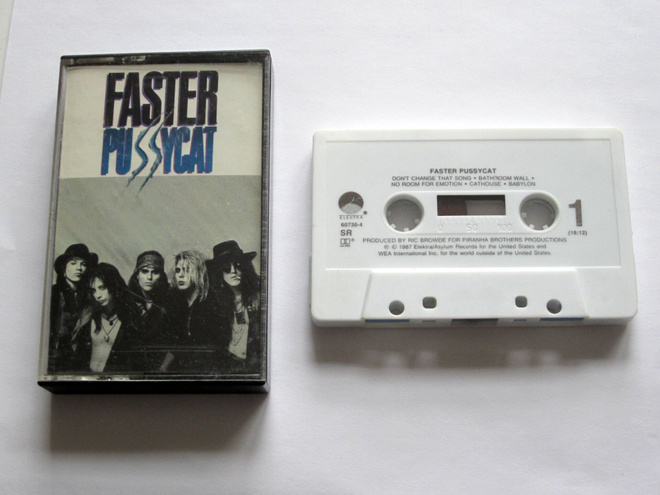 FASTER PUSSYCAT "1987" C-KASETTI