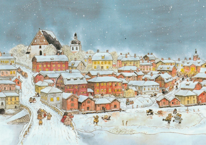 MAURI KUNNAS - KOIRAMÄKELÄISET LUISTELEMASSA - 1