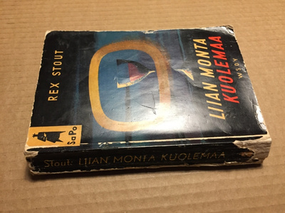 SAPO 10 REX STOUT LIIAN MONTA KUOLEMAA