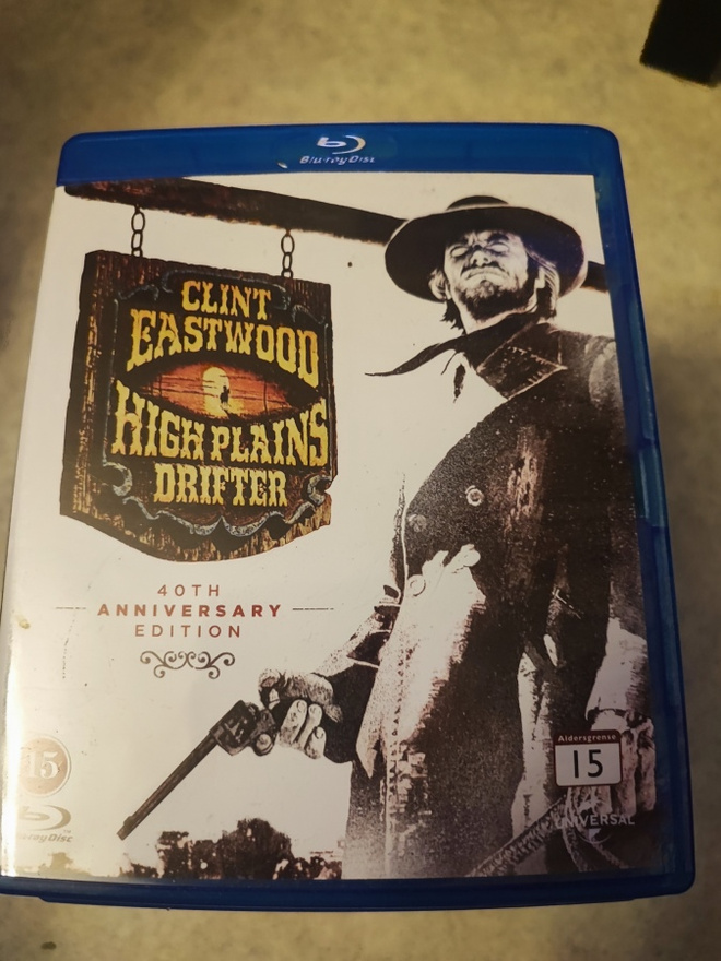 Ruoska High Plains Drifter BLU-RAY Clint Eastwood