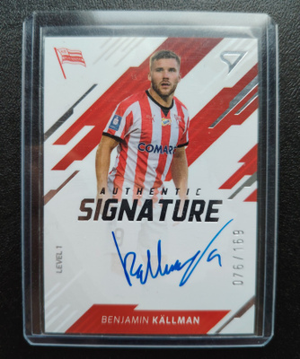 2023-24 Sportzoo Ekstraklasa Benjamin Källman nimmarikortti