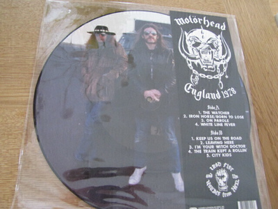 Motörhead England 1978 lp kuvalevy US 2020 bändikuva uusi