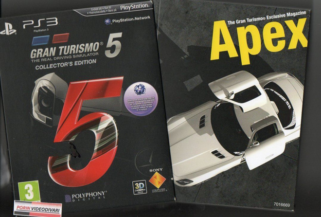 Gran Turismo 5	(28 796)	k		PS3					collector edition apex ma
