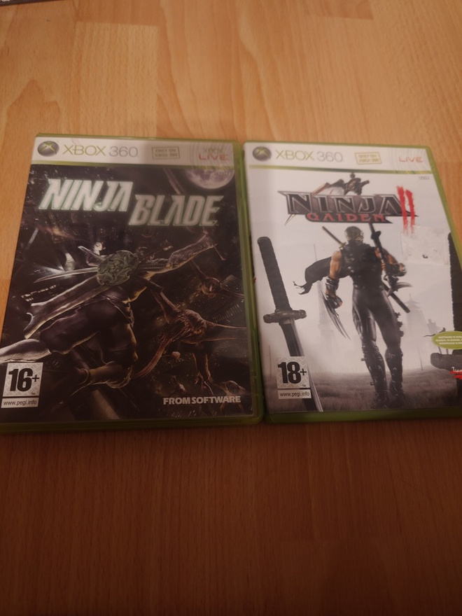 Xbox 360 ninja pelit