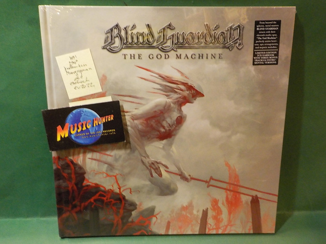 BLIND GUARDIAN - THE GOD MACHINE UUSI 2CD EARBOOK