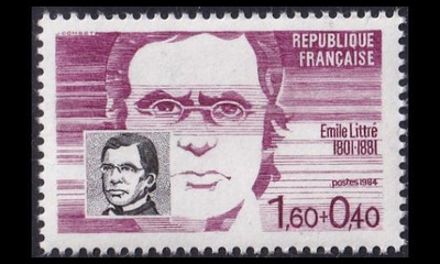 Ranska 2424 ** Émilie Littré filosofi (1984)
