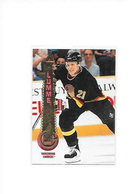 1994-95 Pinnacle #86 Jyrki Lumme Vancouver Canucks