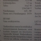 Joulukuusen valosarja / Kuusenkynttiläsarja sisäkäyttöön - pikkukuva 3