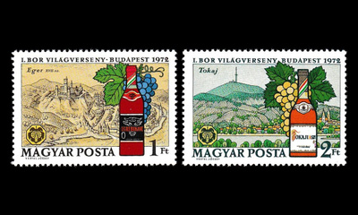 Unkari 2792-3 ** Maailman viininäyttely (1972)