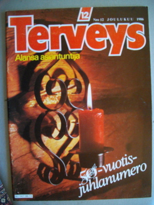 Terveys lehti Nro 12/1986. (20.3)