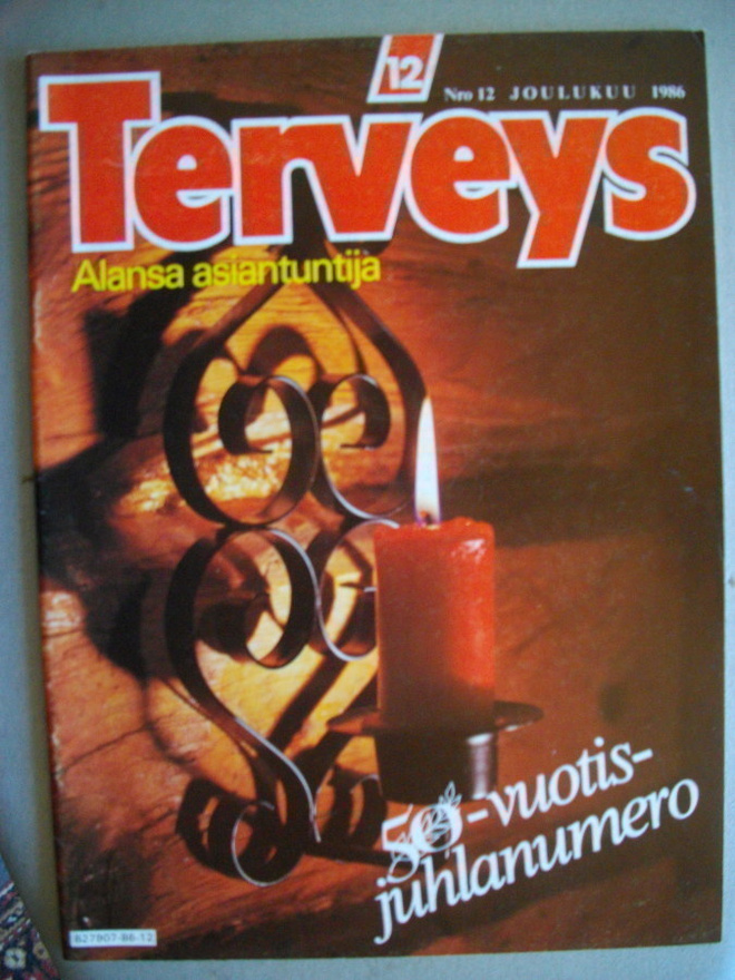 Terveys lehti Nro 12/1986. (20.3)