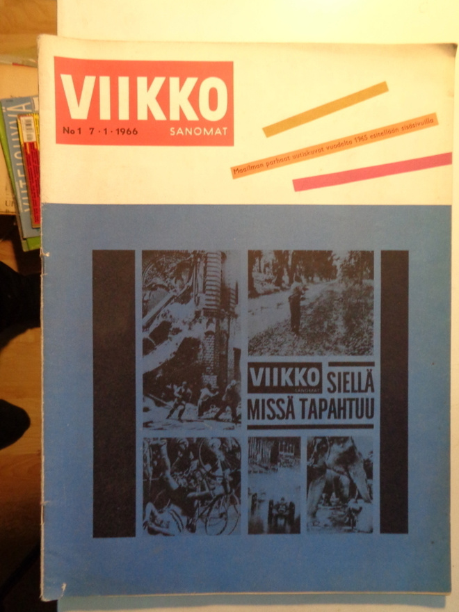 Viikkosanomat Nro 1/1966 (25.10)