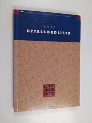Svensk uttalsordlista