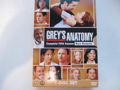 DVD GREYN ANATOMIA KAUSI 5