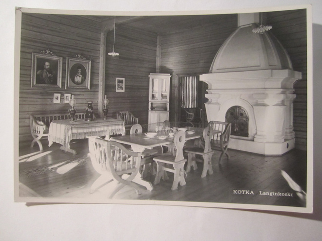 VANHA Postikortti Kotka 1950-l Alkup.Mallikappale