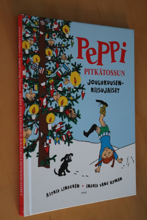 Astrid Lindgren : Peppi Pitkätossun joulukuusenriisujaiset
