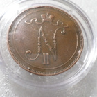 10  penniä  1908  siistikuntoinen   Pillerissä. - pikkukuva 2