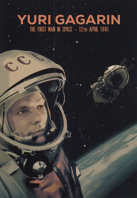Yuri Gagarin (postikortti)